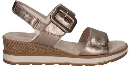 Caprice Sandaal taupe metallic - 37