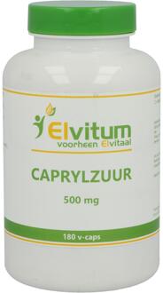 Caprylzuur 500 mg  180 tab