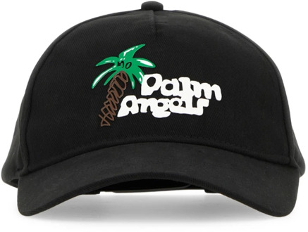 Caps Palm Angels , Black , Heren - ONE Size