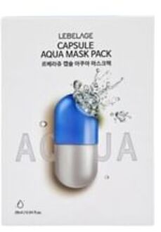 Capsule Mask Pack Set - 4 Types Aqua
