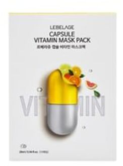 Capsule Mask Pack Set - 4 Types Vitamin