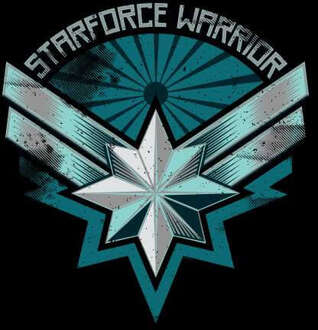 Captain Marvel Starforce Warrior hoodie - Zwart - L