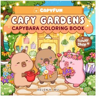 Capy Gardens - Capy Capybara - Helen H. Wu