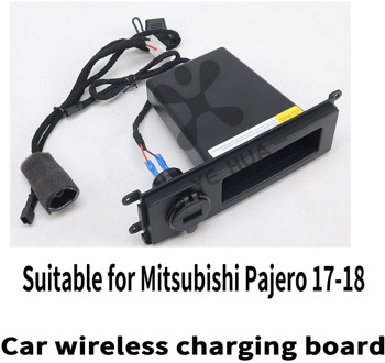 Car accessories modified wireless charger mobile phone fast charge for Mitsubishi Pajero 2017 2018 2019 2020
