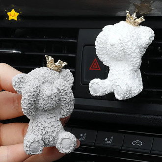 Car Air Freshener Cute Bear In the Car Air Conditioning Outlet Perfume Clip Auto Decoration Ornaments Car Fragrance Diffuser