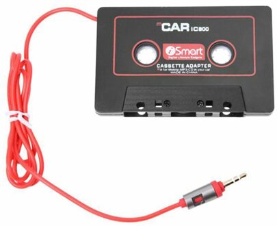 Car Audio Systemen Auto Stereo Cassette Adapter Voor Mobiele Telefoon MP3 Aux B8T5 Zwart Rood Kleur Duurzaam
