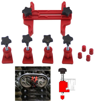 Car Auto Universal Dual Cam Clamp Camshaft Sprocket Gear Locking Engine Timing Tool Kit car accessories