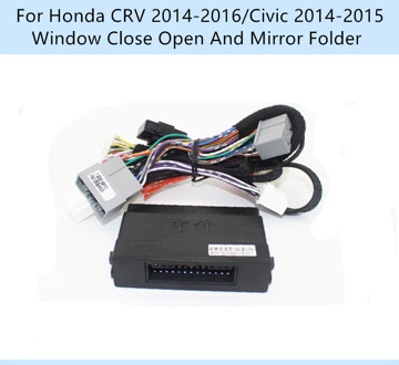 Car Automatically 4 Door Window Closer Open Side Mirror Folder Folding Spread For Honda CRV 2014-2016/Civic 2014-2015