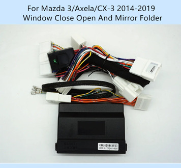 Car Automatically 4 Door Window Closer Open Side Mirror Folder Folding Spread For Mazda 3/Axela/CX-3 2014-2019/Mazda 2 2016-2019