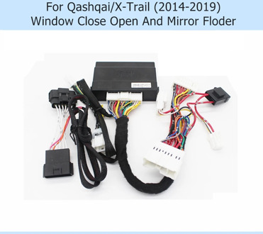 Car Automatically 4 Door Window Closer Open Side Mirror Folder Folding Spread For Nissan Qashqai J11/X-Trail T32 2014-2019