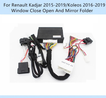 Car Automatically 4 Door Window Closer Open Side Mirror Folder Folding Spread For Renault Kadjar 2015-2019/Koleos 2016-2019