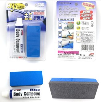 Car Body Compound Scratch Remover Car Scratch Repair Kits Polishing Grinding Paste Paint Care Set Auto Fix it Car Wax #y3