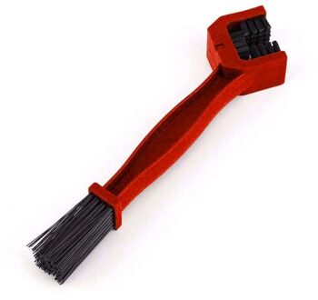 Car Cleaning 2 In 1 Reinigingsborstel Motorfiets Fiets Motocross Gear Chain Borstel Kloof Vuil Borstel Auto Accessoires