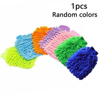 Car Cleaning Drogen Handschoenen Ultrafijne Vezels Chenille Wassen Auto Window Microfiber Accessoires Wassen Tool Thuis Handschoen Auto M7O3