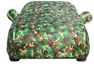 Car Cover Bescherming Volledige Covers Met Reflecterende Strip Camouflage Stijl Auto Cover Zonnebrandcrème Bescherming Stofdicht & Waterdicht Uv Xl