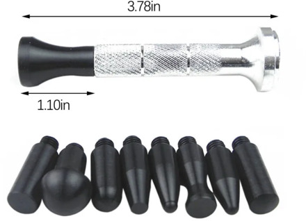 Car Dent Repair Kit Portable Auto Body Panel Dent Repair Portable Flattening Car Tap Down Pen Hail Removal Car Repair Tools