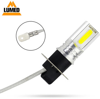 Car Fog Lights H3 LED Super Bright COB Chips Driving Day Running Lamp Auto