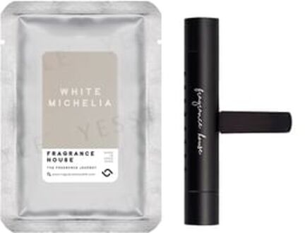 Car Fragrance Clip White Michelia 1 pc