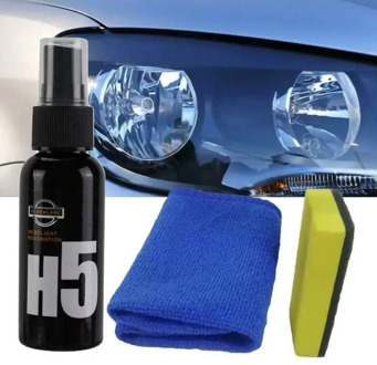 Car Headlight Repair Agent H5 Headlight Restoration Polish Oxidation Liquid 30ML Headlight Polishing Anti-scratch Liquid TSLM1