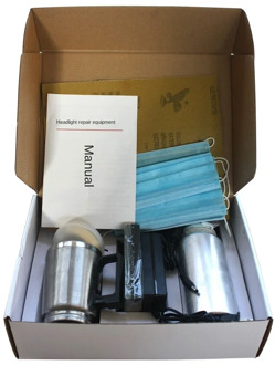 Car Headlight Repair and Refurbishment Tool Set Instrument Coating Liquid Atomization Cup Lampshade Polishing and Brightening