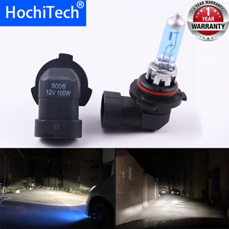Car Headlight Super Bright Halogen Bulb 1PCS 9006 HB4 12V 6000K Clear Fog Lights 3000Lm 100W 55W Xenon Dark Blue Driving Lamp