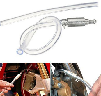 Car Hydraulic Brake Bleeder Clutch Tool Kit Auto Vehicle Motorcycle Oil Pump Oil Bleeding Replacement Adapter Hose Kit