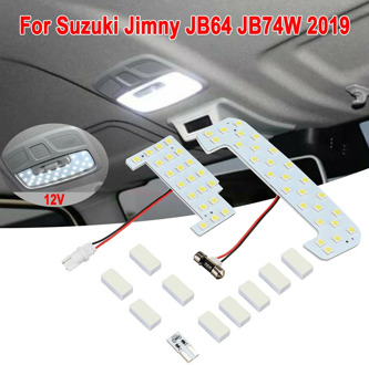 Car LED White Room Reading Lamp Dome Map Light Bulb For Suzuki Jimny JB64 JB74W 2019 Vehicle Interior Styling