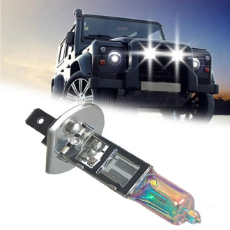 Car Light H1 Halogen Bulb 12V 55W Yellow Gold 5000K 1300Lm Quartz Auto Fog HeadLight Car Glass Lamp V8H8