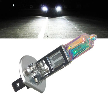 Car Light H1 Halogen Bulb 12V 55W Yellow Gold 5000K Quartz Glass Fog 1300Lm Auto Lamp Car HeadLight A7K0