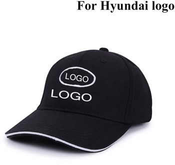 Car logo for Hyundai Baseball Cap Hat embroidery Adjustable Casual Trucket Hat Fashion outdoor sports locomotive sun hats