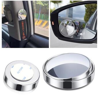 Car Mirror Car Back Seat Safety View Rear Baby Child 360-degree Rotating Car Small Round Safety Rearview Mirror wit