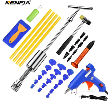 Car Paintless Dent Repair Tool Auto Dent Puller Suction Cup Car Body Dent Damage Repair Hand Tool Pulling bridge hammer