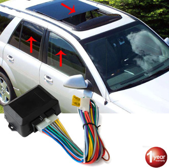 Car Power Window Closer For 4 Doors Auto Intelligent Close Windows Remotely Module Alarm System