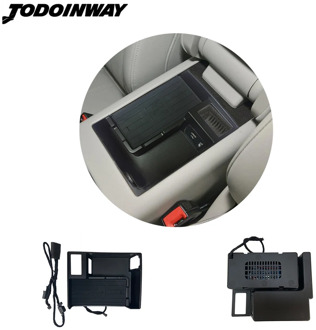 Car QI wireless charger for Audi A6 C7 A7 2016 2017 cordless charging board armrest box phone holder for iPhone 11 charge case