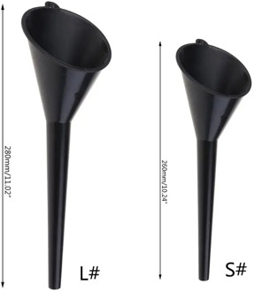Car Refueling Multi-Function Plastic Long Neck Oil Funnel for All Automotive Oil W91F