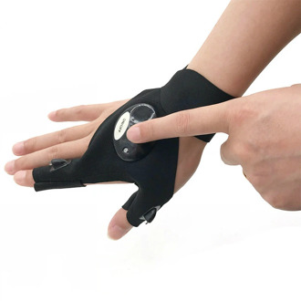 Car Repair Lamp Lighting Glove Night Car Repair Glove Led Light Night Fishing Lamp Glove Hanging Bait Lamp Supplies