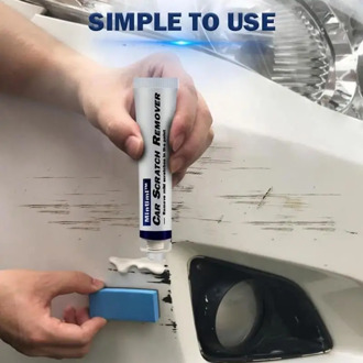 Car Scratch Repair With Auto Paint Scratch Repair Sponge Paint Body Compound Paste Auto Scratch Remover Clear Maintenance Kit