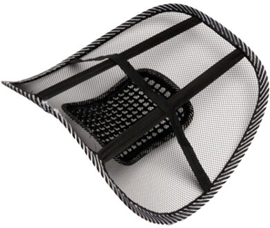 Car Seat Office Chair Massage Terug Lendensteun Mesh Ventileren Kussen 46*39Cm