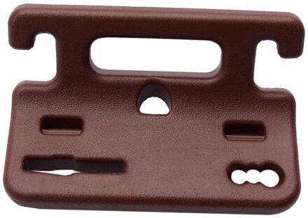 Car Seat Terug Hanger Creatieve Hoofdsteun Handvat Organizer Haak Voor Handtassen Jassen Boodschappentassen (Zwart) bruin