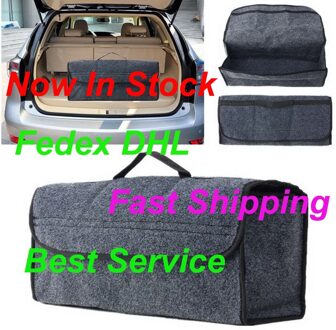 Car Seat Terug Multi-Functionele Opbergzakken Inklapbare Cargo Box Kofferbak Organizer Cool Reizen Houder Grote Opbergtas grijs