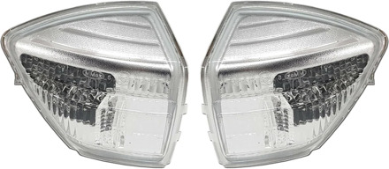 Car Side Rearview Mirror Indicator Turn Signal Blinker Light Lamp Right + Left (without bulb) for Ford Kuga S-MAX C-MAX GALAXY