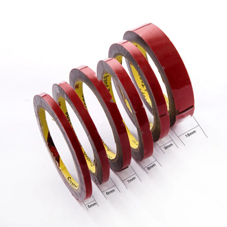 Car Special Double-sided Tape 3 M VHB Black Strong Permanent Auto Spezial doppelseitiges Klebeband 5/6/7/8/9/10/12/15/18/20MM