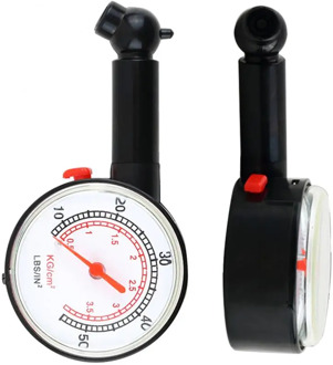 Car Tyre Tester Inspection Tools Auto Parts Universal Auto Wheel Tire Gauge Air Pressure Meter Handle Vehicle Motorcycle Bicycle