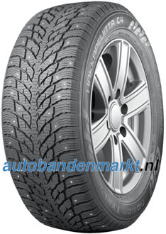 car-tyres Nokian Hakkapeliitta C4 ( 185/65 R15C 97/95R 6PR Aramid Sidewalls, met spikes )
