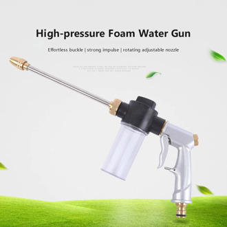 Car Wash High Pressure Water Gun Aluminum Alloy Auto Wash Cleaning Tools Nozzle Spraye For Garden House Car Accessories