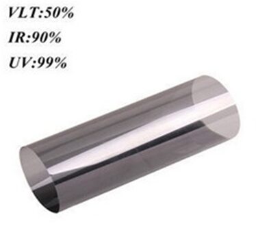 Car Window Tint Film Glas Krasbestendig Autoruit Folies Verven Film Auto Thuis Venster Solar Uv Protector Sticker Films 50 Percent doorzichtig