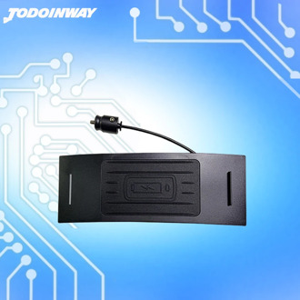 Car wireless charger for Audi A7 RS6 A6 C7 charging onboard center console insert lighter adapter for sumsung S20 charge plate