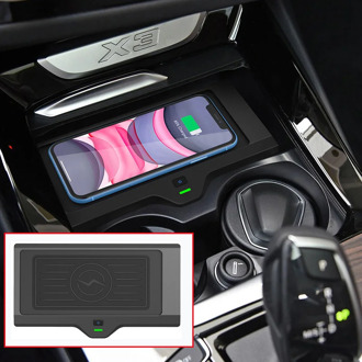 Car wireless fast charging console phone adaptor charger Wireless charger For BMW X3 G01 X4 G02 2017-2019