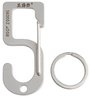 Carabiner Keychain Stainless Steel Pocket Tool