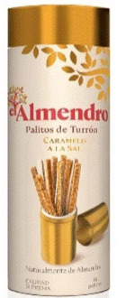 Caramel to salt turret sticks the almond, 136 gr